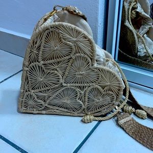 Heart shaped crossbody